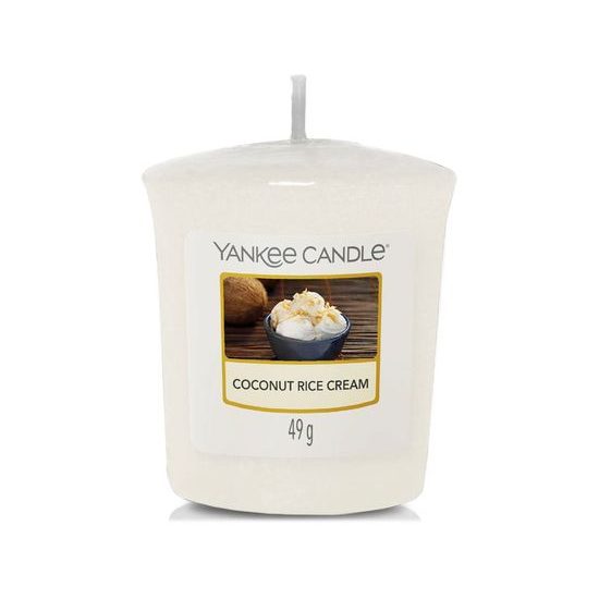 Yankee Candle - votívny sviečka Coconut Rice Cream, 49 g