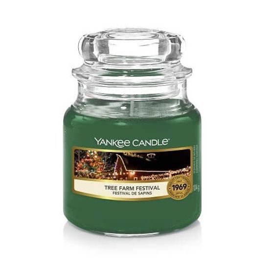 Yankee Candle - Classic vonná svíčka Tree Farm Festival 104 g