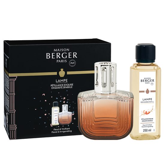 Maison Berger Paris - Katalytická lampa Olymp medená + Intenzívne trblietanie 250ml