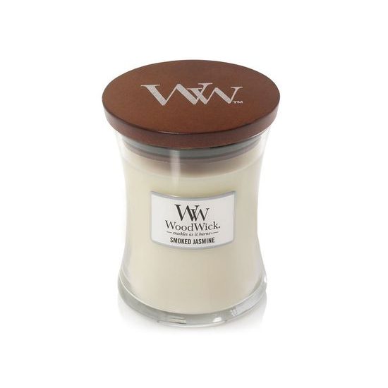 Woodwick Smoked Jasmine, váza stredná 275 g