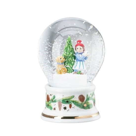 Vianočné dekorácie snežítko Vianočné radovánky 2025 12 cm, Rosenthal