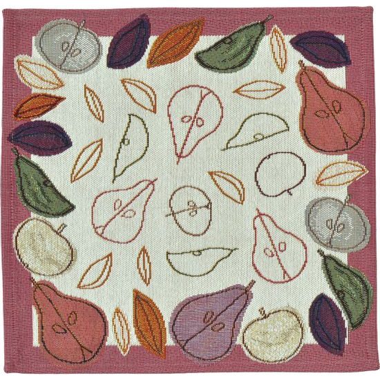 Gobelínové prostírání na stůl Pera hrušky 32x32 cm, Sander