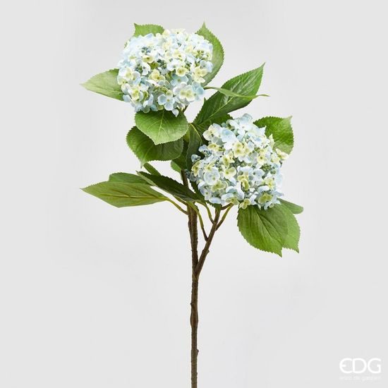 Umělá květina hortenzie modrá, 80cm