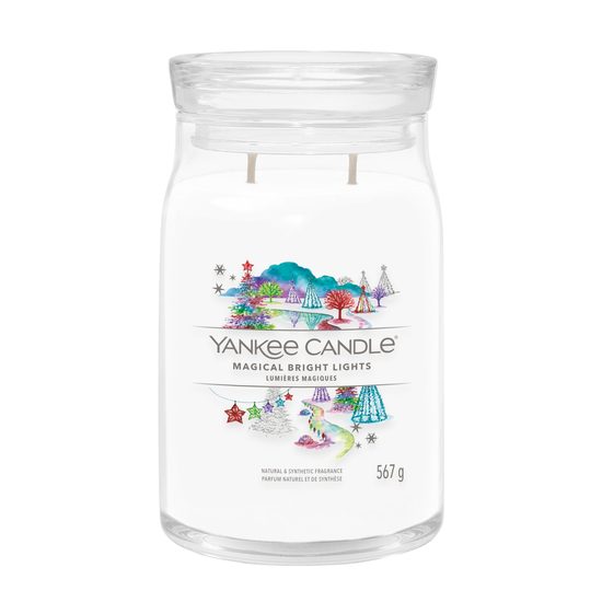 Yankee Candle - Signature vonná svíčka Magical Bright Lights, 567g