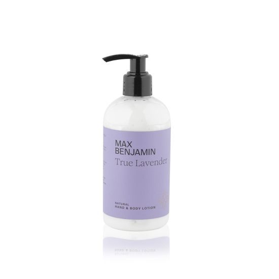 Max Benjamin - Dárková sada tekuté mýdlo a mléko na ruce a tělo True Lavender 2x300ml