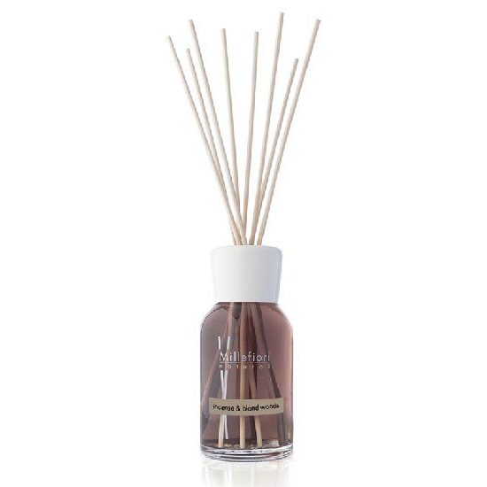 Millefiori Milano – Natural aroma difuzér Incense & Blond Woods, 100 ml