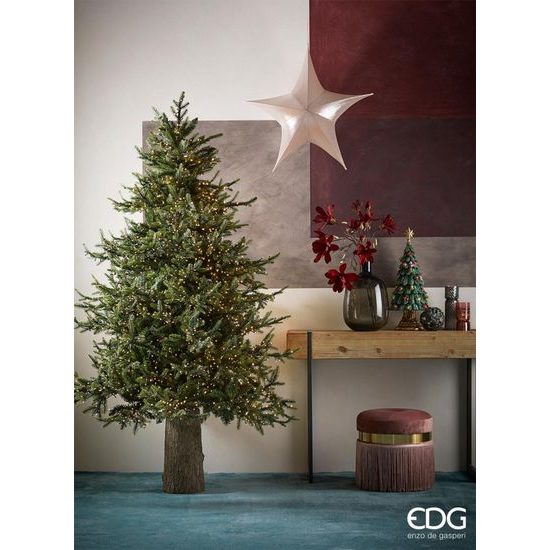 Vánoční dekorace hrací stromeček s ozdobami s osvětlením, 60 cm