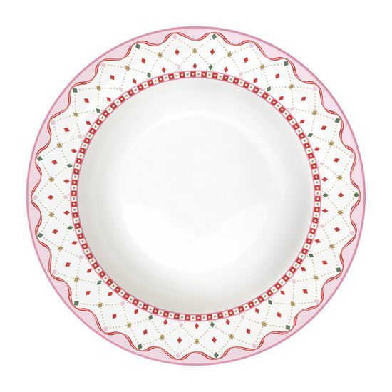 Vianočný hlboký tanier Sweet Christmas 22cm, Easy Life