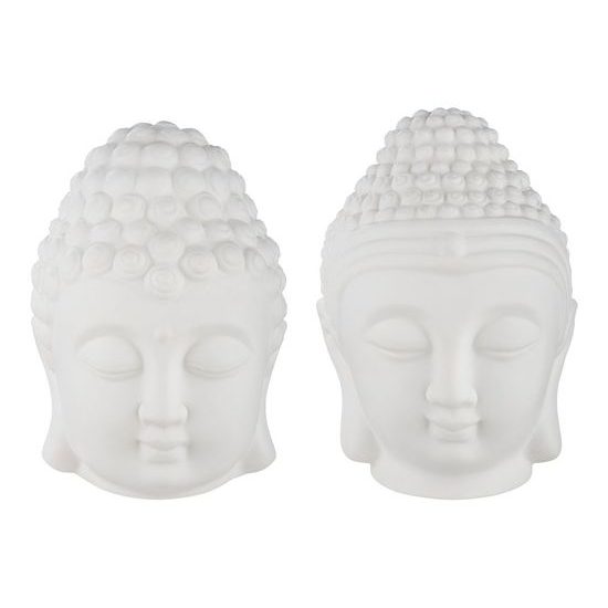 Keramická dekorácia Budha s LED osvetlením 1ks, 10x11x14 cm