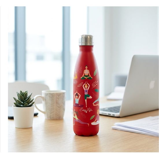 Nerezová termoska na vodu 500 ml Yoga – Easy Life