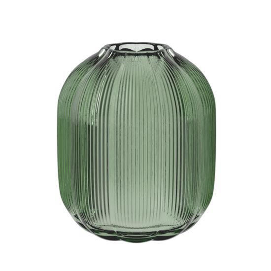 Skleněná váza Fleur zelená 19cm, Villeroy & Boch