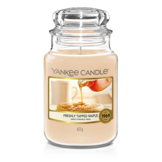 Yankee Candle - Classic vonná svíčka Freshly Tapped Maple 623 g
