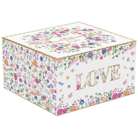 Porcelánová sada šálků s podšálky na kávu/čaj Mon Amour 240 ml, Easy Life