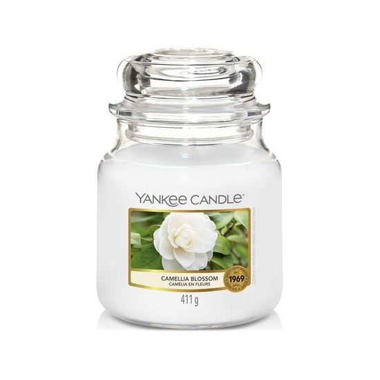 Yankee Candle Classic vonná sviečka Camellia Blossom 411 g