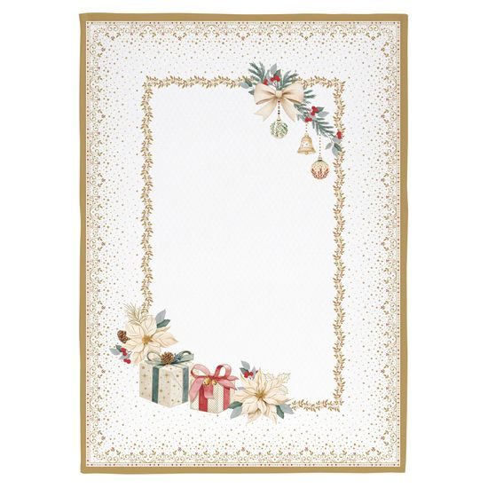 Vánoční utěrka set 2ks White Elegance 70x50 cm, Easy Life