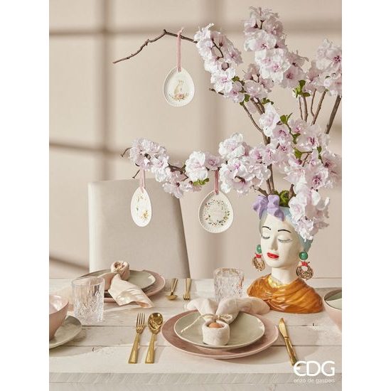 Umelý kvet čerešňová vetvička ružová, 105 cm