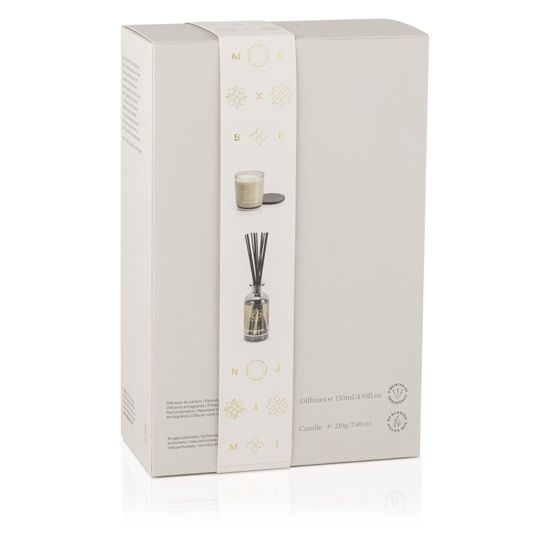 Max Benjamin - Dárková sada aroma difuzér 150ml + svíčka White Pomegranate 210g