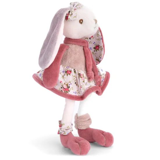 Plyšový zajíček Bibi růžový, 25 cm