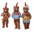 Nostalgic Ornaments vánoční závěsné ozdoby medvídci, 3 ks, Villeroy & Boch