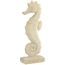 Dekorace figura mořský koník přírodní, 3,5x6,5x17,5 cm