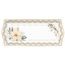 Vianočný porcelánový podnos White Elegance 35x15cm, Easy Life