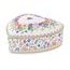 Porcelánová dóza na šperky ve tvaru srdcem Mon Amour 12x6 cm, Easy Life