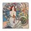 Hodvábna šatka Monaco Monte Carlo 52x52cm, Alfons Mucha