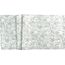 Vianočný behúň na stôl Diamanti 50x140 cm bielo-strieborný, Sander