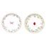 Porcelánová súprava tanierov 2ks Fancy Garden Lúka 16 cm, Easy Life
