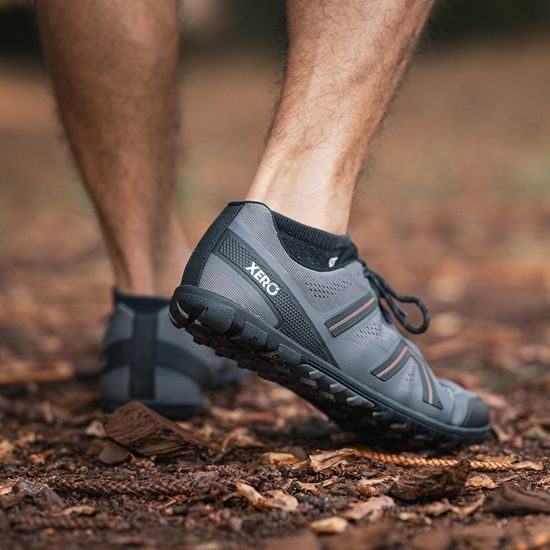 XERO SHOES MESA TRAIL II M Steel Gray Orange