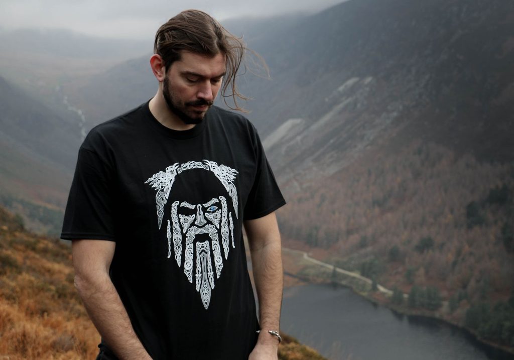 Naav - rock, metal, pohanství obchod - ODIN, Viking T-shirt - Naav - Men's T -Shirts - Clothes