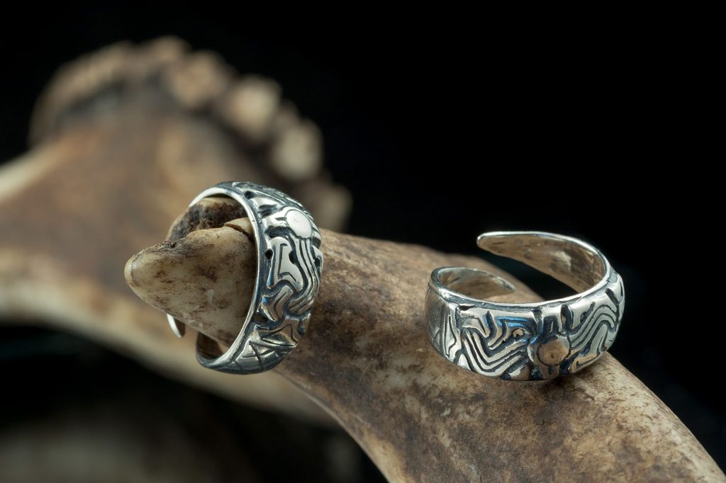 Naav - rock, metal, pohanství obchod - VIKING RING FROM NORWAY, silver 925  - Pendants - silver - Silver Jewellery