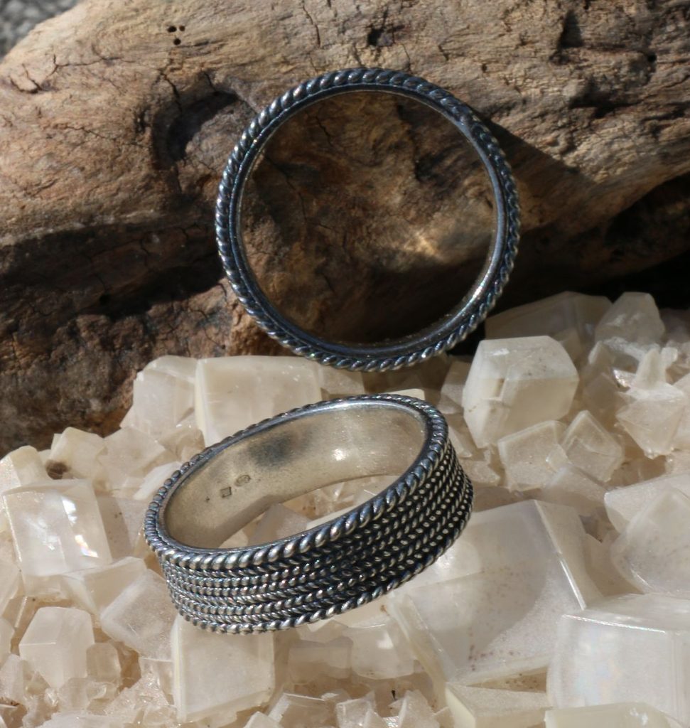 Naav - rock, metal, pohanství obchod - REYNIR, stříbrný prsten, slované,  vikingové, Ag 925 - Prsteny - stříbro - Šperky stříbrné