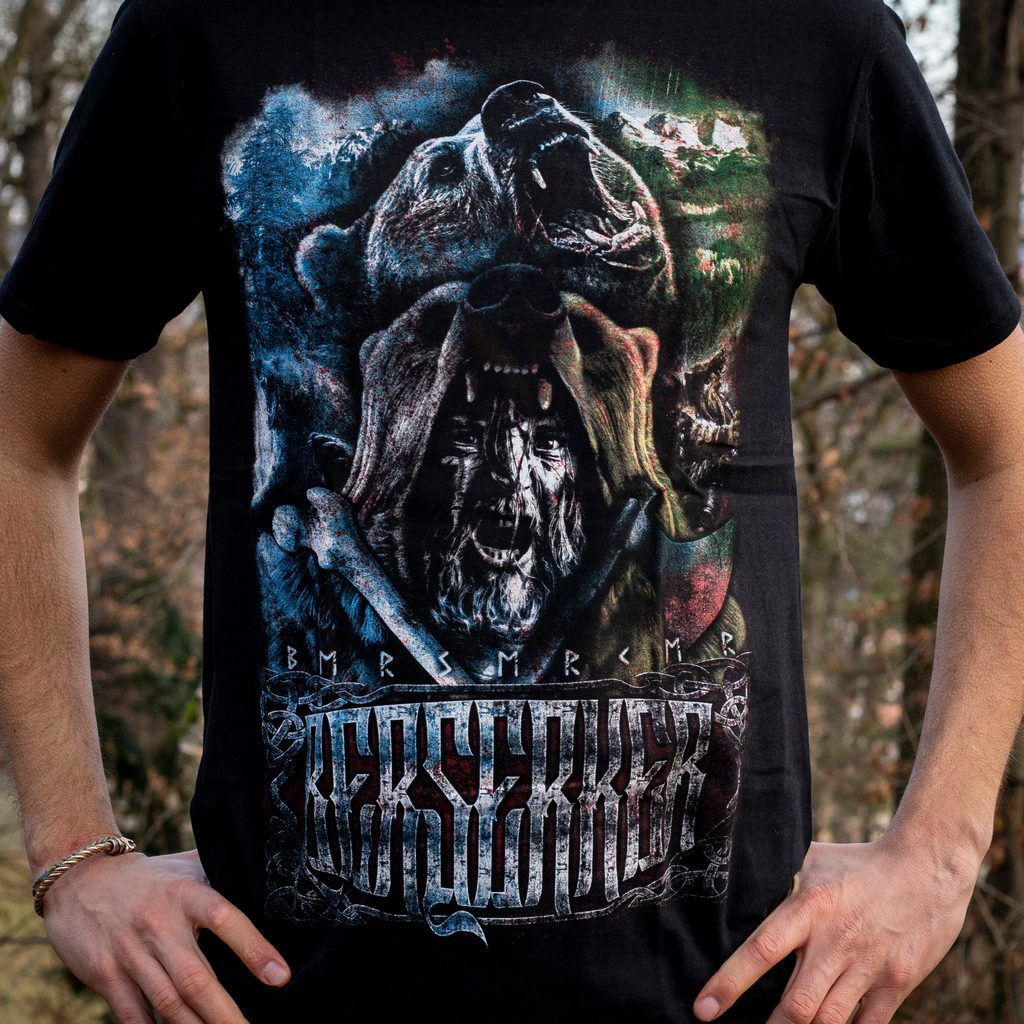 Naav - rock, metal, pohanství obchod - BERSERKER, tričko barevné, Naav -  Naav - Trička pánská - Oblečení