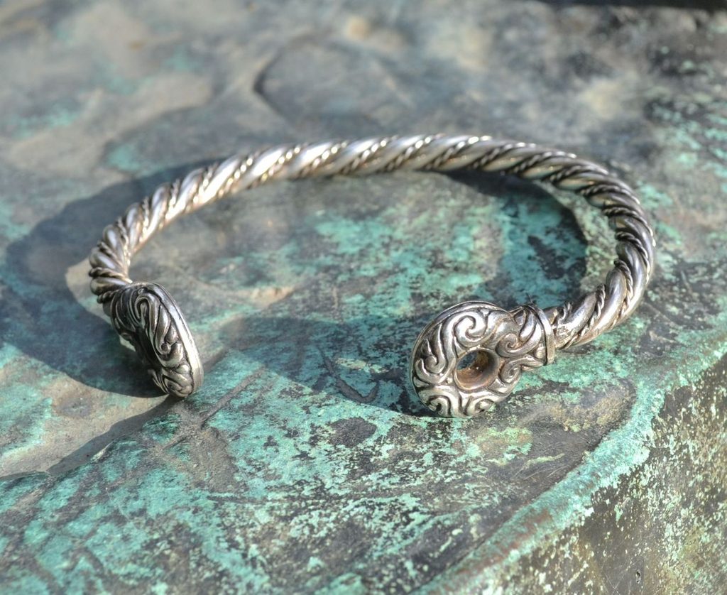 CELTIC WARRIOR's BRACELET, sterling silver, Ag 925 Drakkaria bracelets  Silver jewellery We make history come alive!