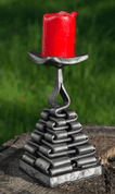 PYRAMIDE, FORGED CANDLESTICK - SMITHY