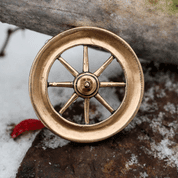 TARANIS WHEEL, BRONZE CELTIC REPLICA - PENDANTS