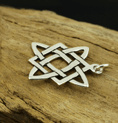 STAR OF SVAROG, SILVER PENDANT - PENDANTS - SILVER