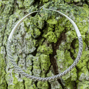 HJALMAR, VIKING NECKLACE, SILVER - TORCS - SILVER