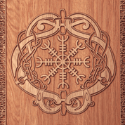 HELM OF AWE WALL DECORATION PLAQUETTE - WALL DECORATION
