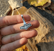 ROLF, THOR'S HAMMER, SILVER - PENDANTS - SILVER