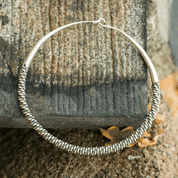 HJALMAR, VIKING NECKLACE, SILVER - TORCS - SILVER