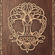 YGGDRASIL WALL DECORATION PLAQUETTE - WALL DECORATION