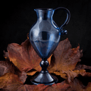 BLUE JUG, FINLAND, 17TH CENTURY - GLASS