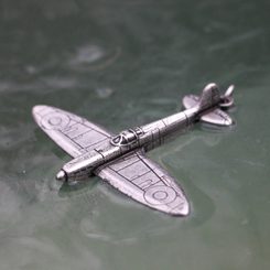 Supermarine SPITFIRE, aircraft pendant, zinc