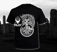 TREE OF LIFE, T-Shirt, black, Naav