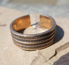 GEIR, vikingský prsten, bronz