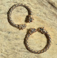 CELTIC CAT, ring, bronze