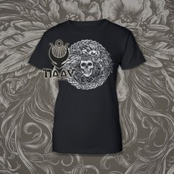 LADY DEATH, ladies' T-shirt black, Druid collection