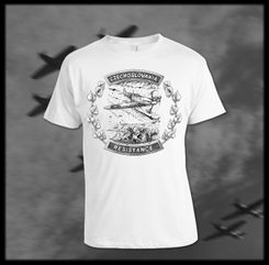 CZECHOSLOVAKIA, WWII RESISTANCE T-shirt